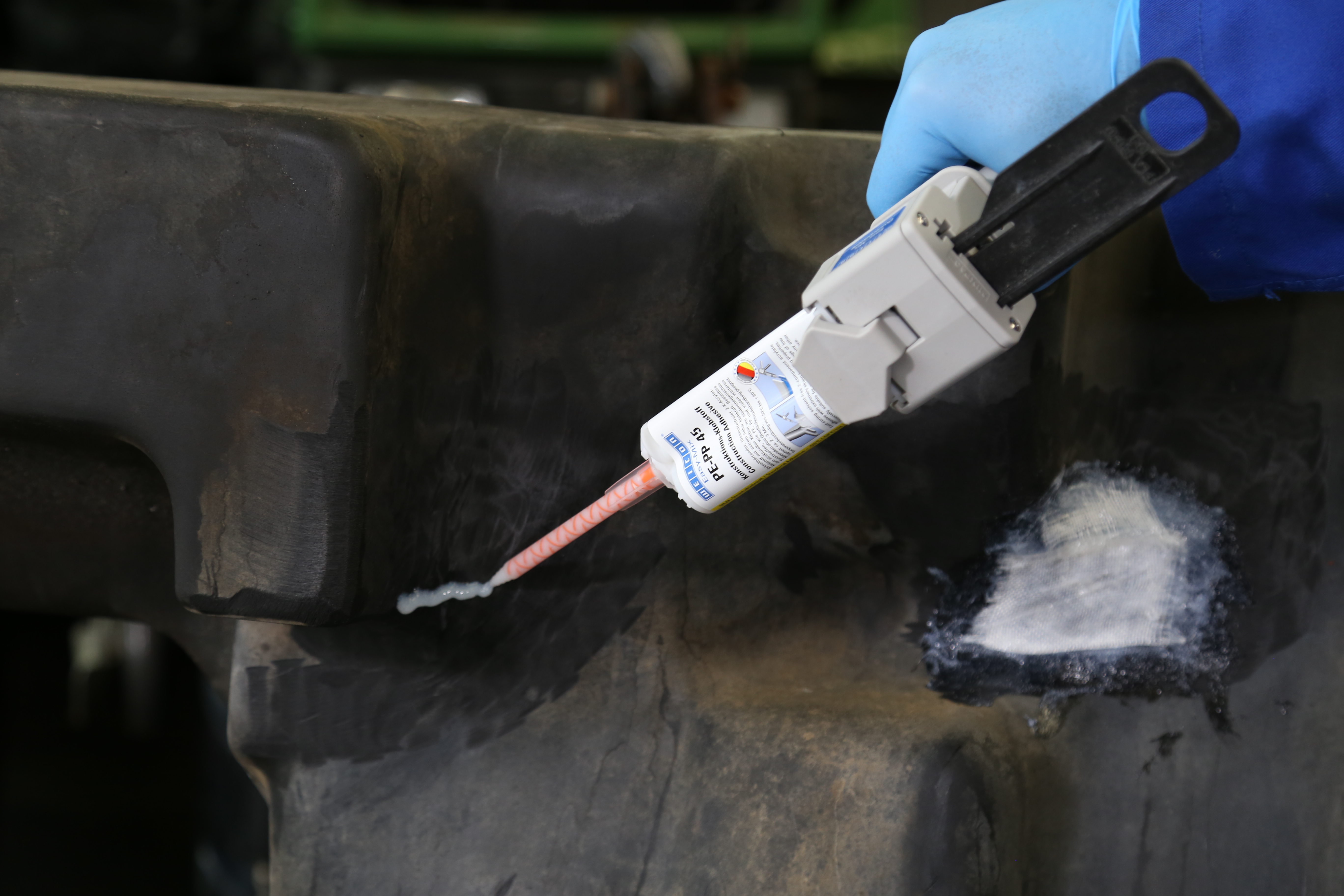 Easy-Mix PE-PP 45 | Synthetische lijm op basis van methlacrylaat voor speciale kunststoffen