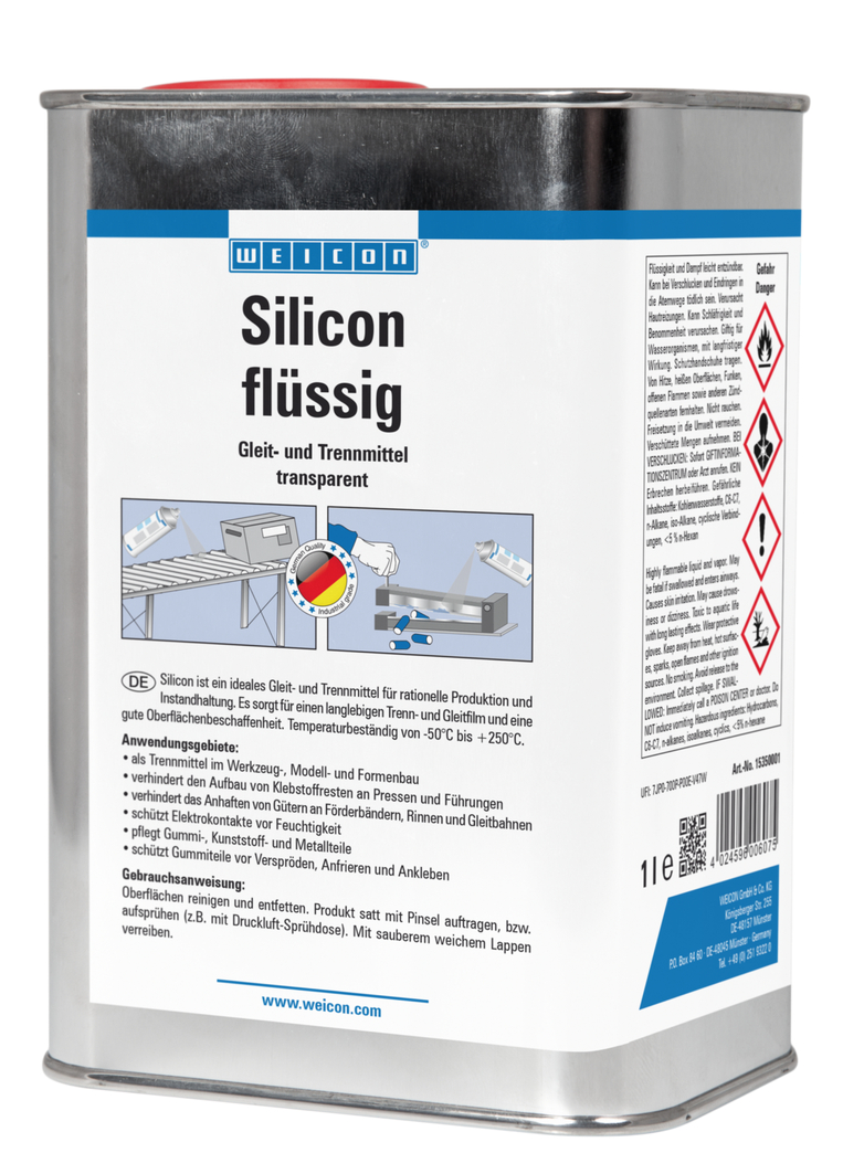 Siliconen | Smeermiddelen en lossingsmiddelen