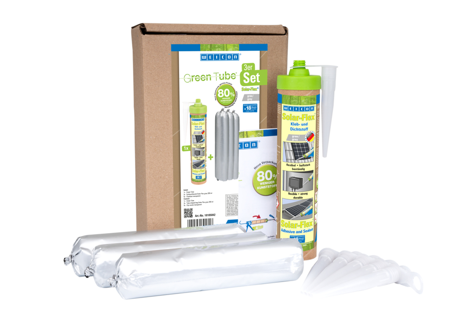 Solar-Flex® | Weerbestendige MS lijm en afdichtmiddel op polymeerbasis voor zonne-energietoepassingen
