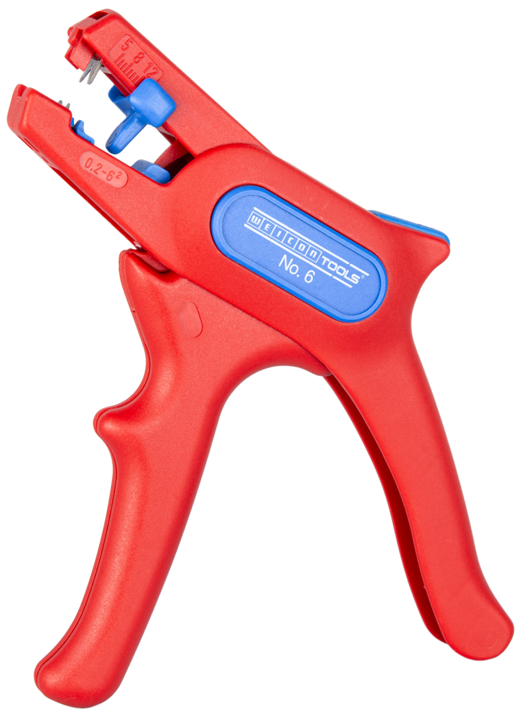 Striptang No. 6 | voor werken onder spanning tot 1.000 volt | werkgebied 0,2 - 6,0 mm² Striptang No. 6 | voor werken onder spanning tot 1.000 volt | werkgebied 0,2 - 6,0 mm²