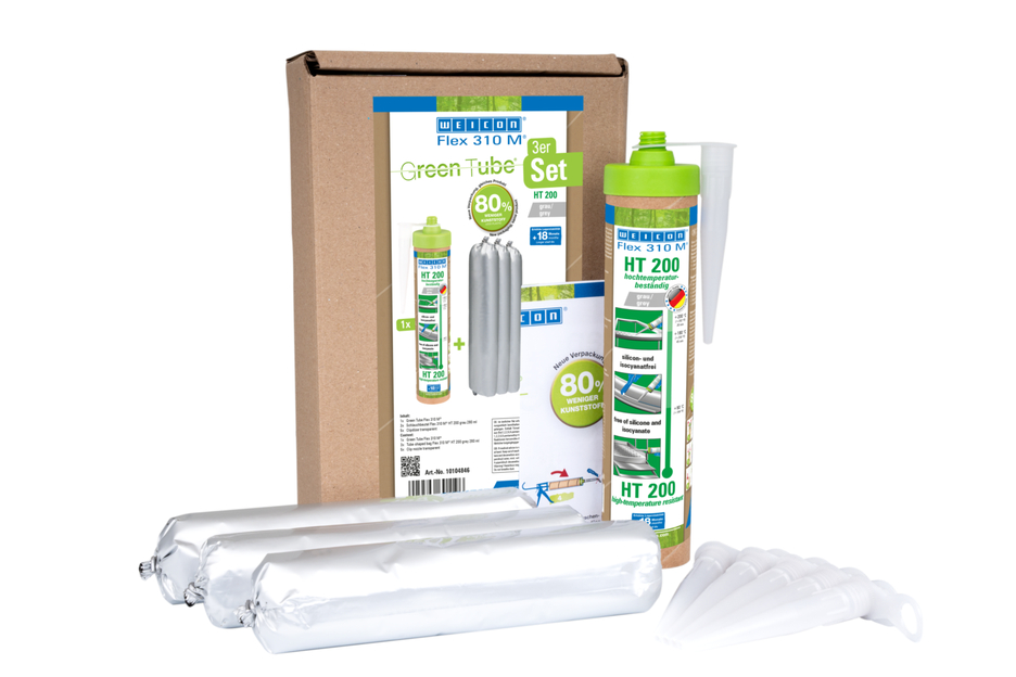 Flex 310 M® HT 200 | Lijm en afdichtmiddel met hoge aanvangshechting - ideaal voor poedercoating en hittebestendig tot 200 °C