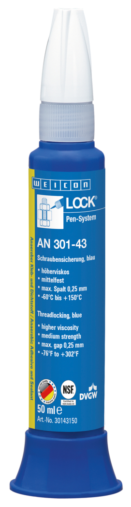 WEICONLOCK® AN 30143 | gemiddelde sterkte, met drinkwatergoedkeuring