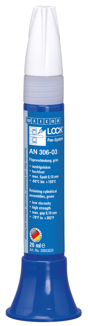 WEICONLOCK® AN 30603 | Voor lagers, assen en bussen, hoge sterkte, lage viscositeit