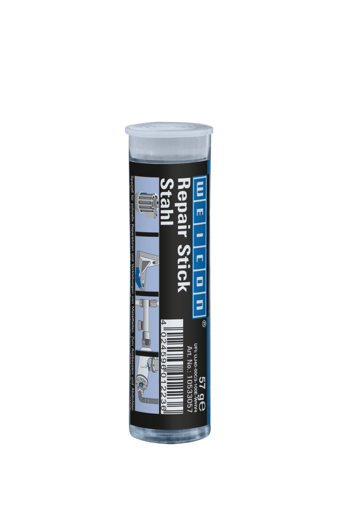 Repair-Stick Staal | Reparatieplamuur met drinkwater goedkeuring Repair-Stick Staal | Reparatieplamuur met drinkwater goedkeuring