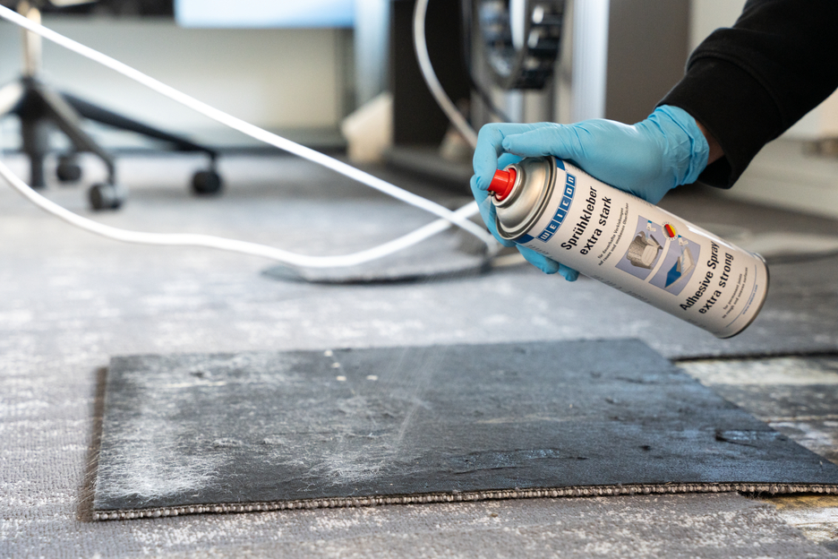 Lijmspray extra sterk | Verspuitbare contactlijm voor sterke en duurzame verlijming van vilt, kunstleer en isolatiematerialen