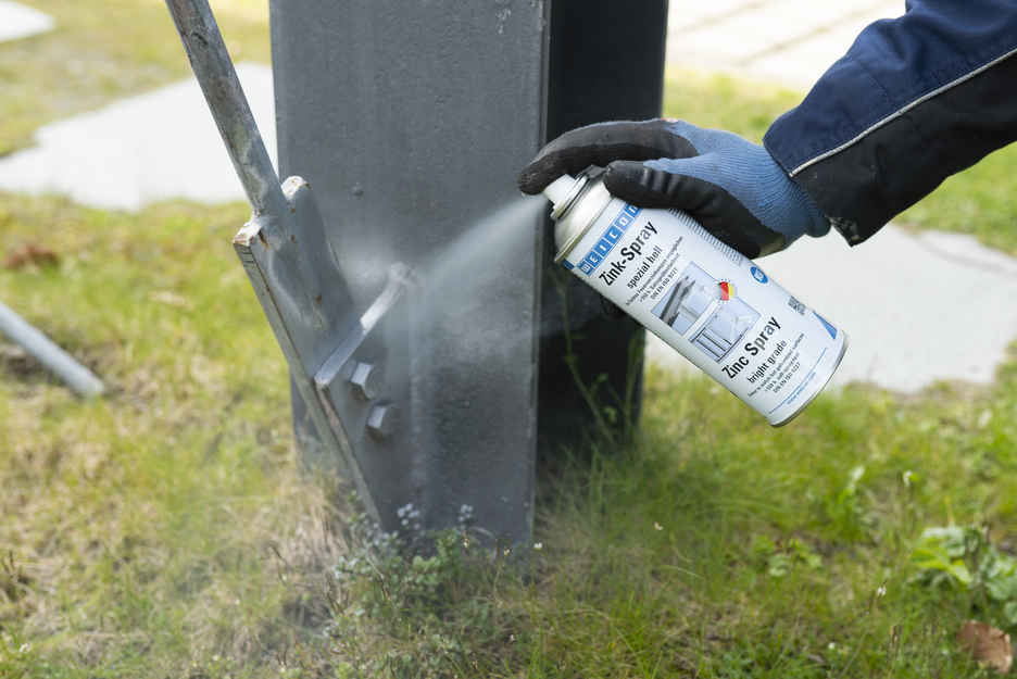 Zink Spray speciaal helder | Kathodische corrosiebescherming met goedkeuring voor de voedingssector