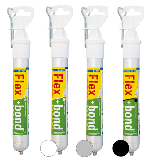 Flex+bond® | Blijvend elastische lijm en afdichtmiddel