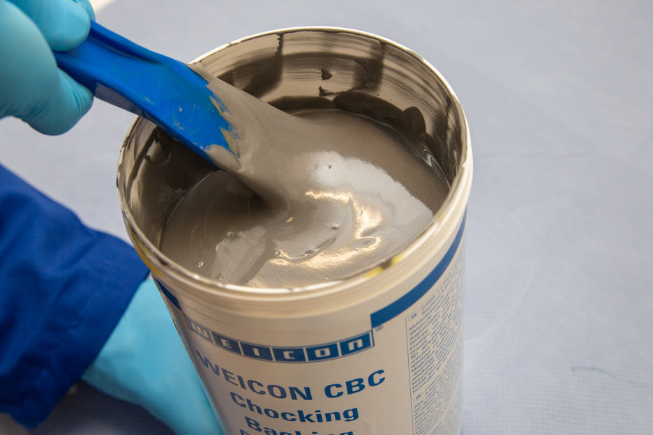 WEICON CBC | Met aluminium gevuld epoxyharssysteem voor potting en spleetcompensatie, ABS-gecertificeerd