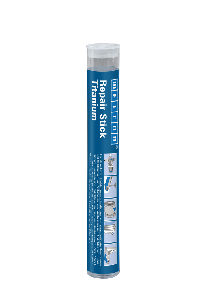 Repair-Stick Titanium | Reparatieplamuur, bestand tegen hoge temperaturen Repair-Stick Titanium | Reparatieplamuur, bestand tegen hoge temperaturen