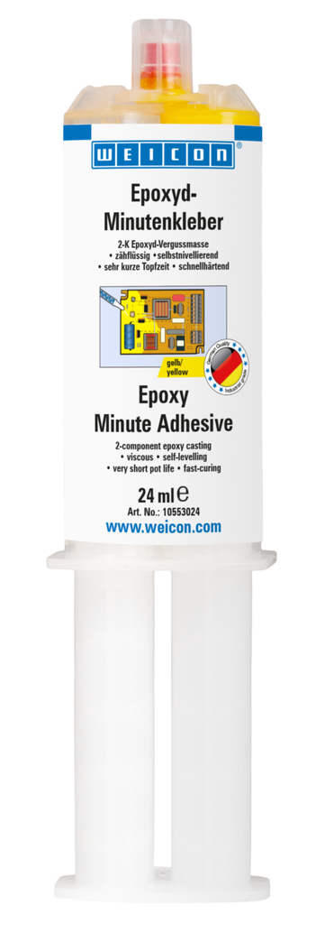 Epoxy minutenlijm geel | Universele epoxyharslijm, opsluitmassa voor elektronica