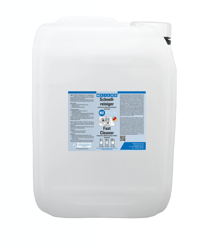 Schnellreiniger | Speciale reiniger voor de voedingssector Schnellreiniger | Speciale reiniger voor de voedingssector