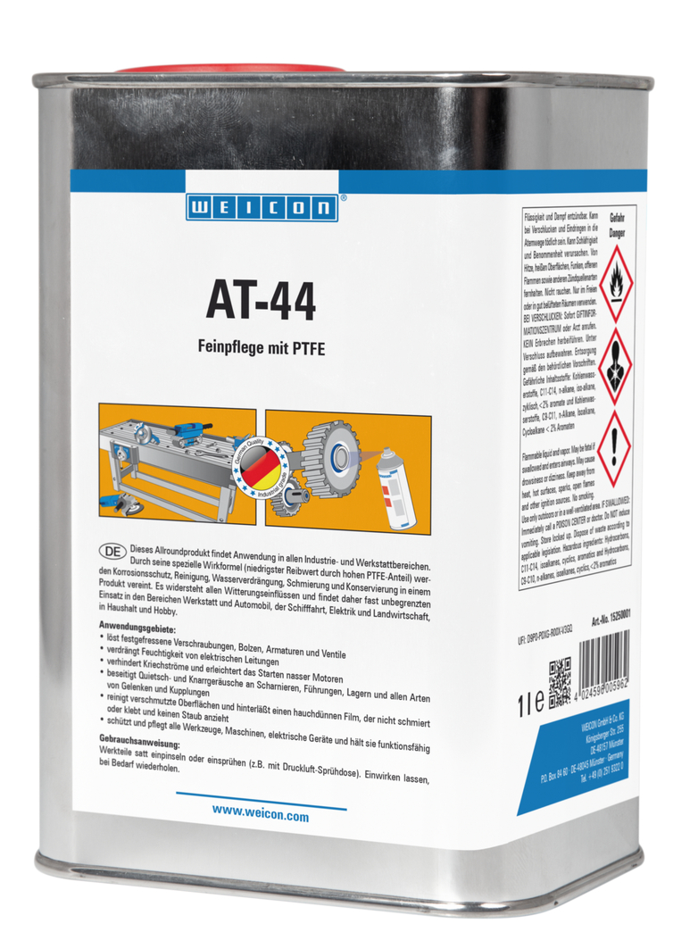 AT-44 | Siliconenvrije multifunctionele spray met PTFE