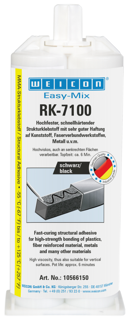 Easy-Mix RK-7100 | Acryl structurele lijm, snelle uitharding