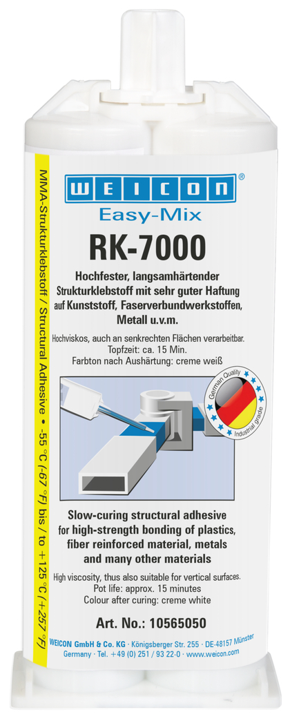 Easy-Mix RK-7000 | Langzaam uithardende acrylaat structurele lijm