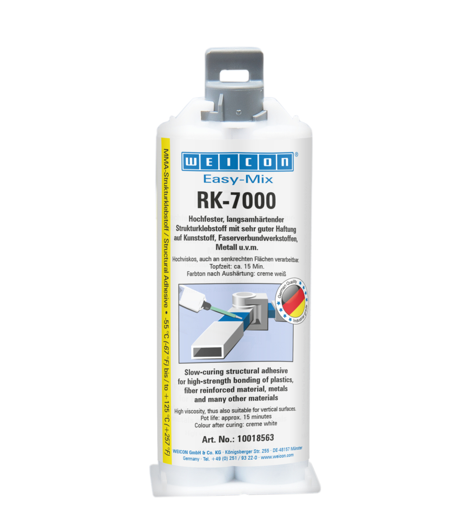 Easy-Mix RK-7000 | Langzaam uithardende acrylaat structurele lijm
