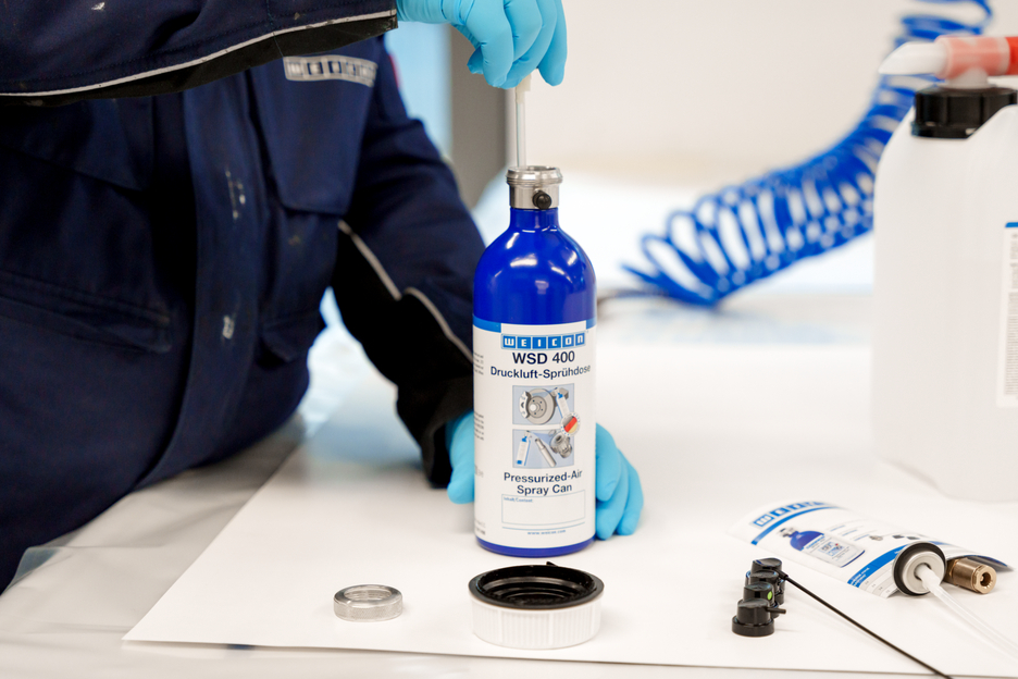 Druklucht Spray Systeem WSD 400 | Navulbaar